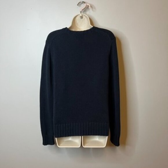 Ralph Lauren Navy Knit American Flag Sweater (S) 🇺🇸 - Picture 3 of 9